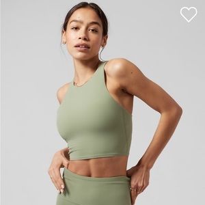 Athleta Conscious Crop Bra Top Large D-DD